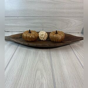 HD Designs Autumn fields porcelain leaf for decoration